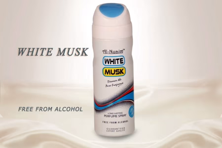 Al Nuaim White MUSK 200ML Perfume Deodorant