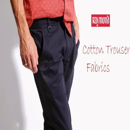 Raymond-Greenish Blue Trouser Fabric