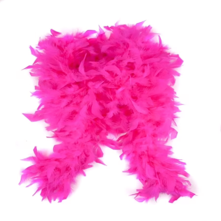 Smiffy's Deluxe Feather Pink Boa