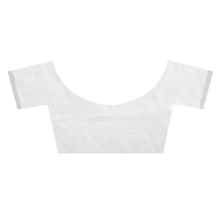 Lookslady Printed White & Grey Cotton Saree