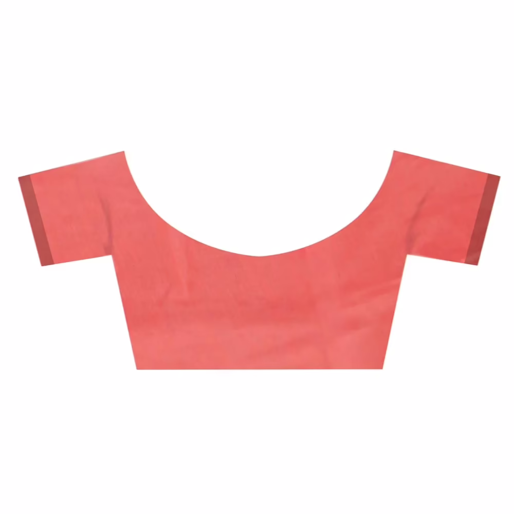 Lookslady Printed Pink & Maroon Cotton Saree