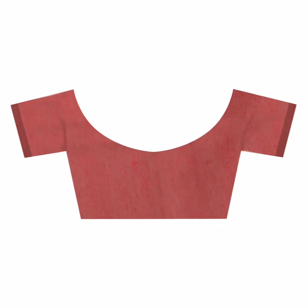 Lookslady Printed Maroon & Beige Cotton Saree