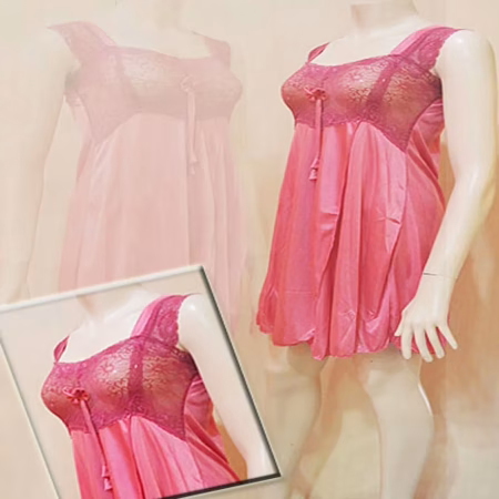 Angel Light Coral Nighty