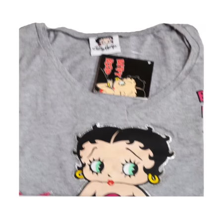 Betty Boop Grey Pink Loungewear