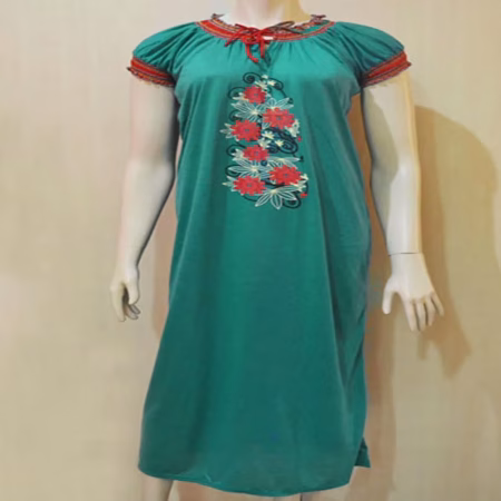 Classic Sea Green Long Nightwear