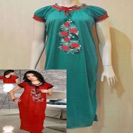 Classic Sea Green Long Nightwear