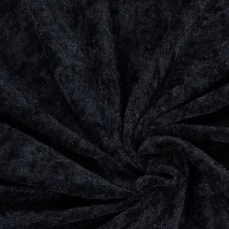 Raymond - Black Soft Velvet Warp Knitted Suit Fabric