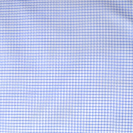 Raymond - Blue Small Check White Shirting Fabric