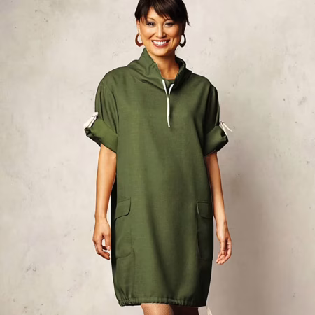 Raymond - Dark Olive Cotton Suit Fabric