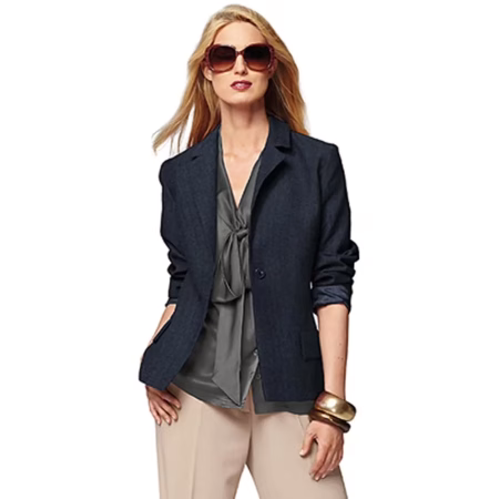 Raymond - Denim Stretch Navy Blue Suit Fabric