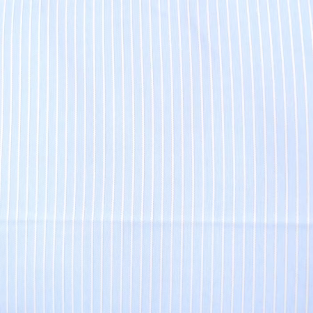 Raymond -White Lining Sky Blue Shirting Fabric