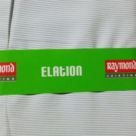 Raymond -White/Blue Stripe Shirt Fabric