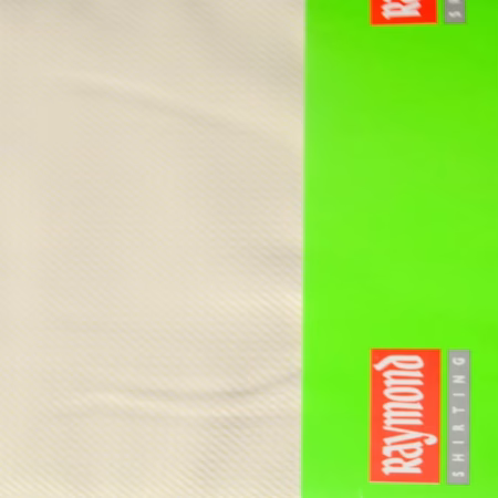 Raymond - Yellow-White Self Style Shirting Fabric