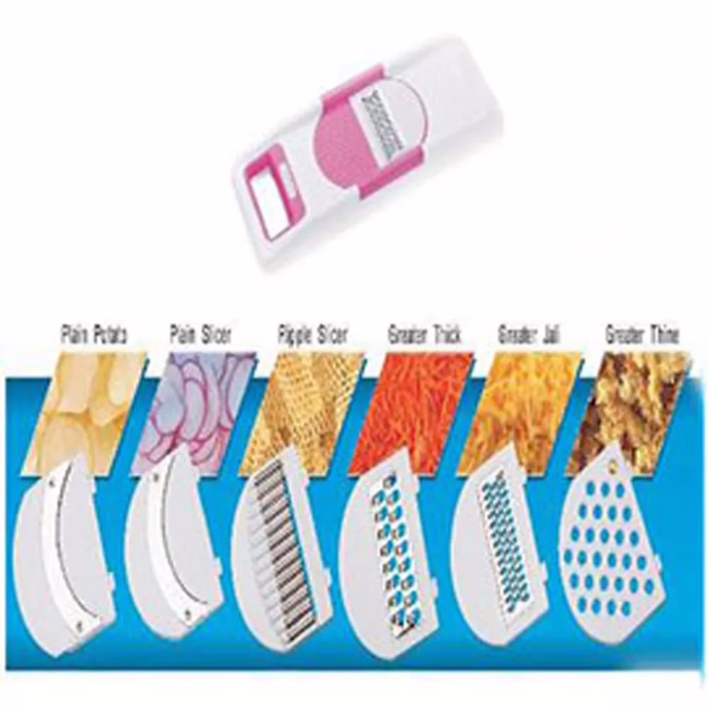 SuperDeals 6 in1 Veg Slicer