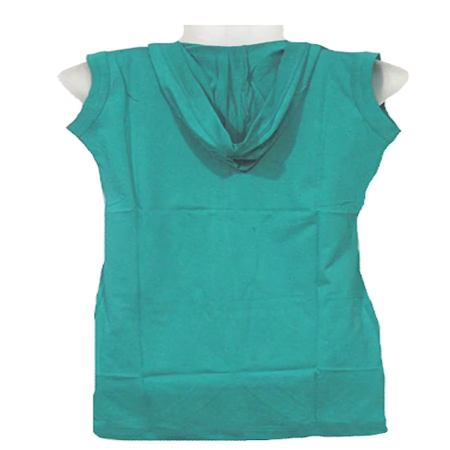 For Girls - Stylish Aqua Green Hooded Shrug