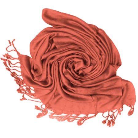 Stylish Peach Color Scarf-Stole