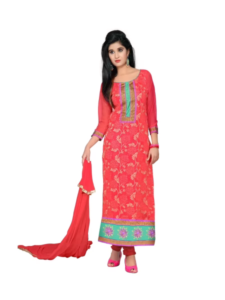 Trendz Apparels Afreen With Fancy Dupatta