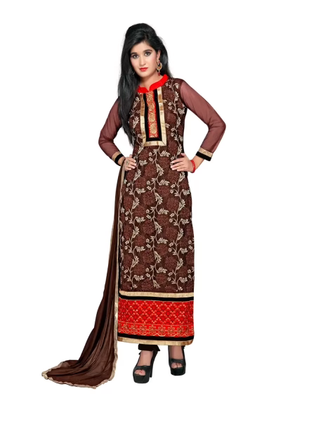 Trendz Apparels Afreen With Fancy Dupatta