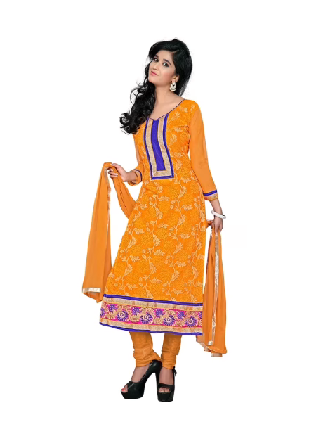 Trendz Apparels Afreen With Fancy Dupatta