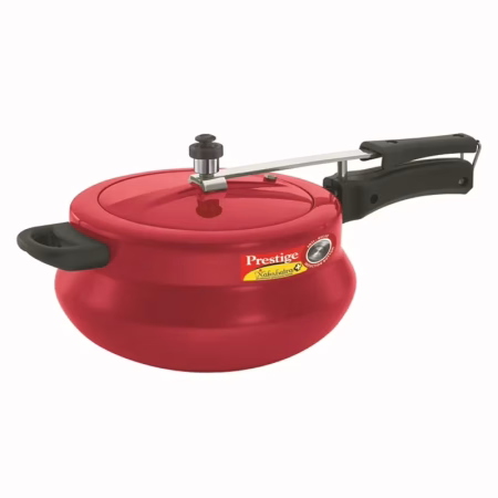Prestige Nakshatra Plus red Handi 5 Ltr Inner Lid - Aluminium Pressure Cooker