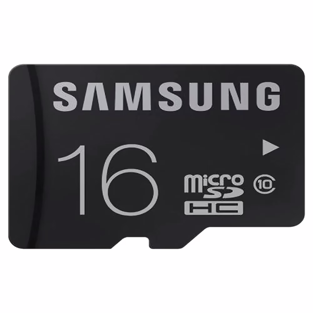 Samsung Black 16 GB Class 10 24MB Speed MicroSD
