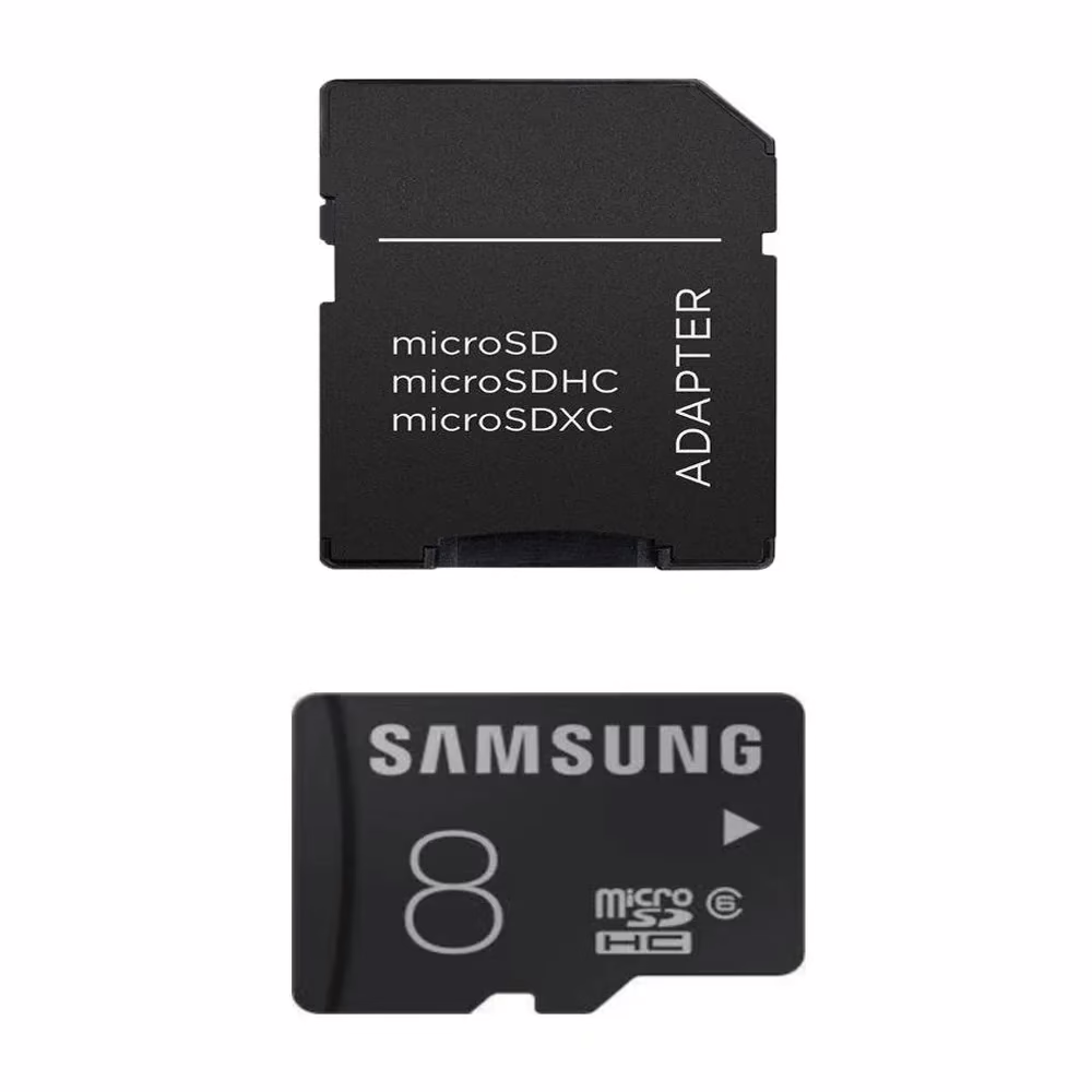 Samsung 8 GB Micro SD Card (Class 6) with Adapter