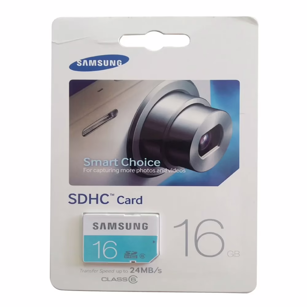 Samsung 16GB SDHC Memory Card Class 6