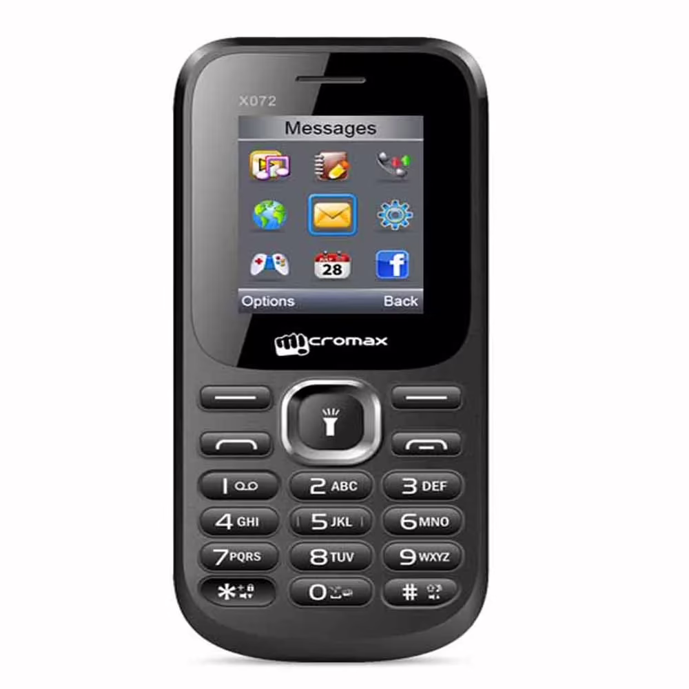 Micromax X072 (Black)