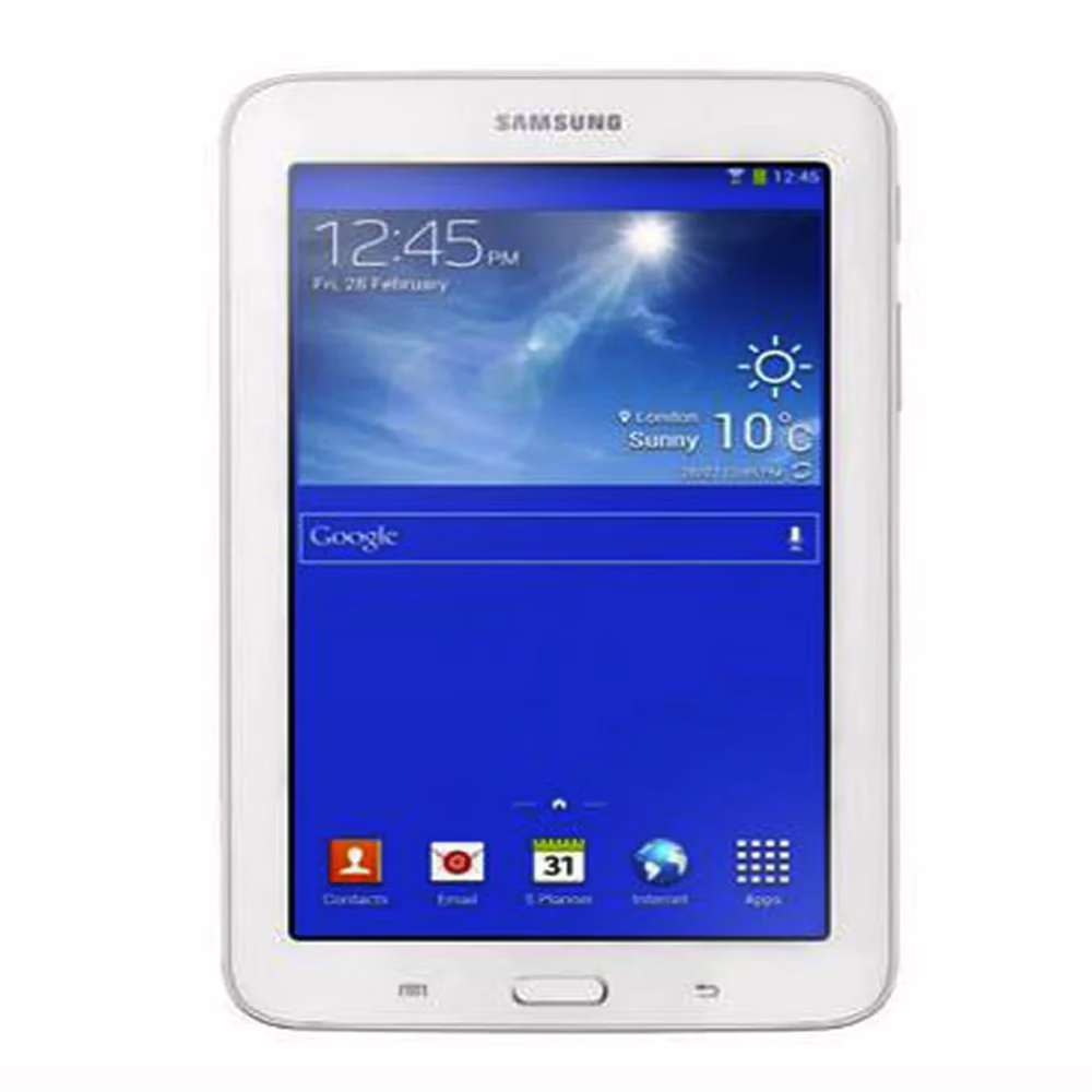 Samsung Tab 3V (3G + Wifi, Calling, White)