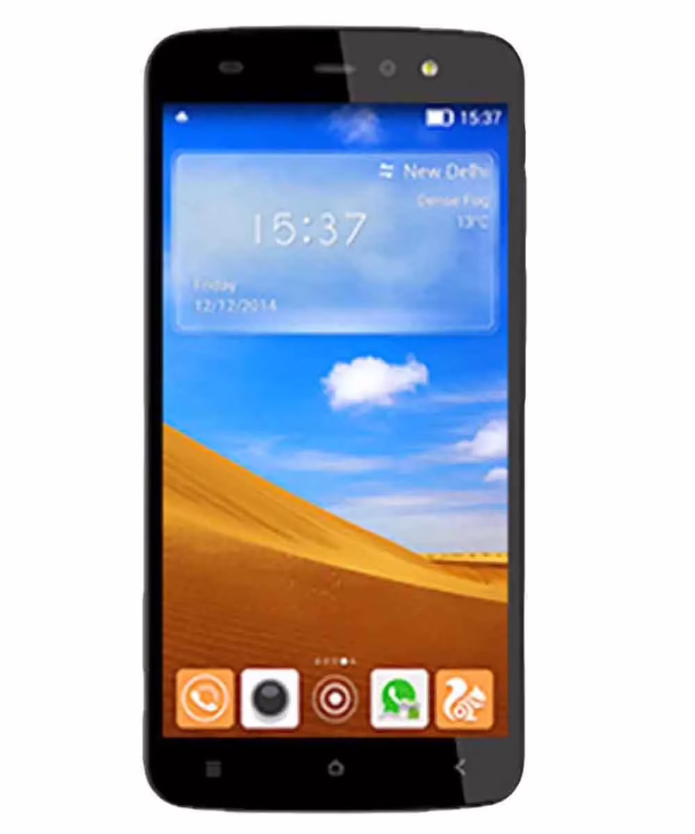 Gionee Pioneer P6 Black kit Kat 3g Dual Sim