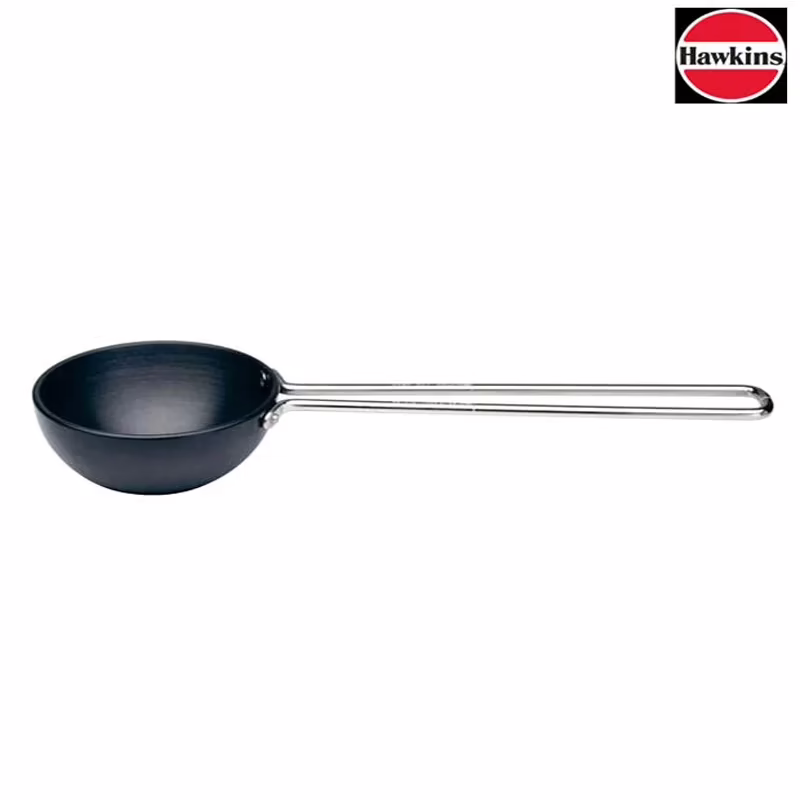 Hawkins 10 cm Dia Hard Anodized Tadka Pan (Spice Heating Pans)