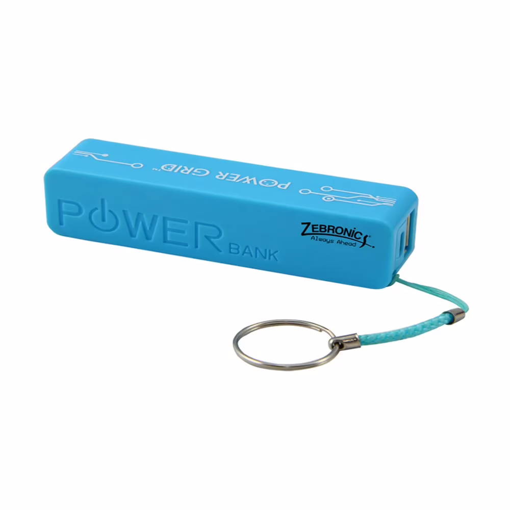 Zebronics 2200 Mah Power Bank - Blue