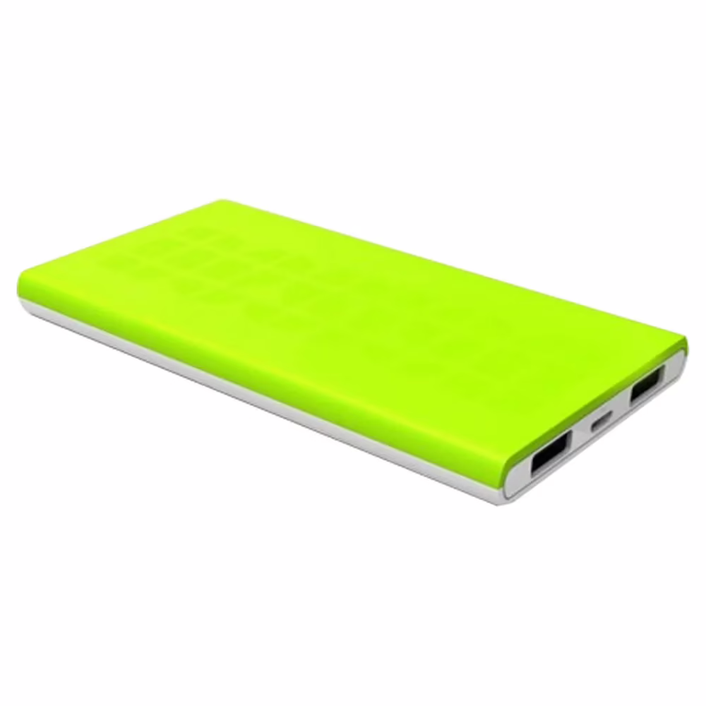 Intex PB-P10 Li-Polymer Power Bank - Green and White