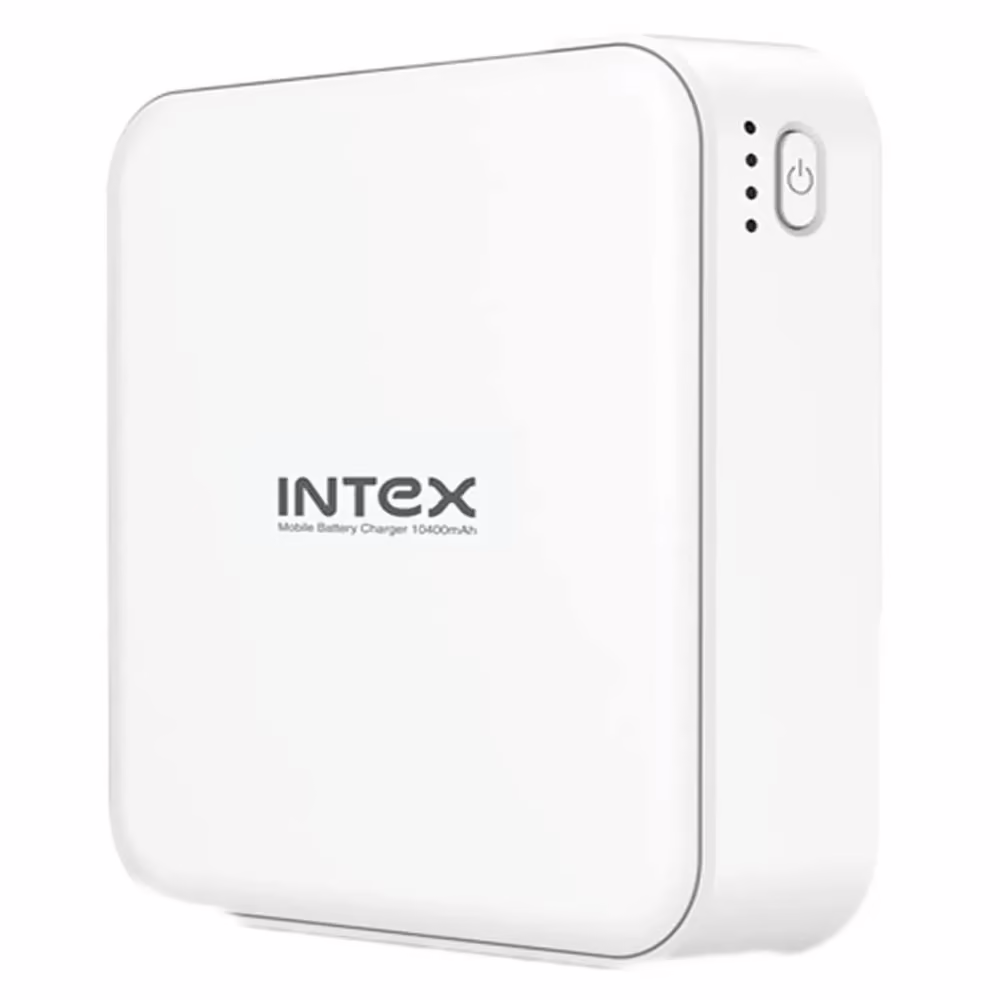 Intex PB-IT10.4K 10400 mAh Power Bank - White