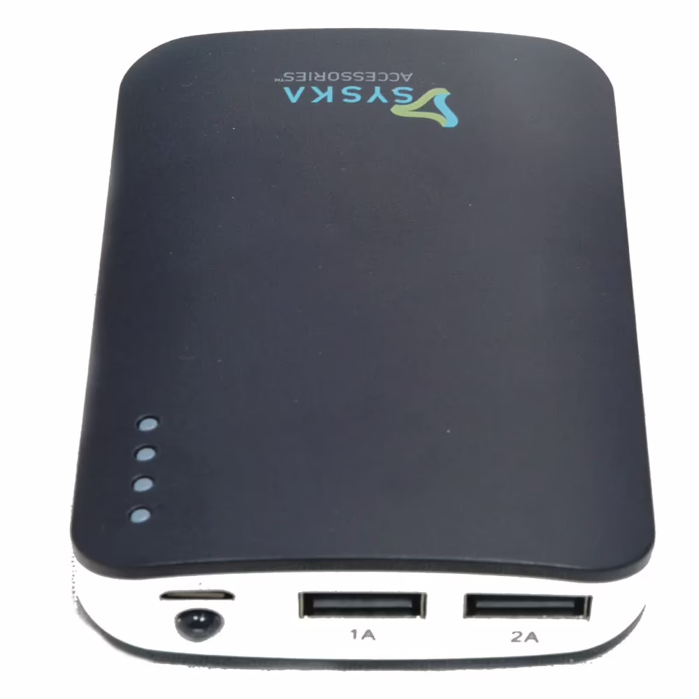 Syska Power Elite 78 7800 mAh Power Bank Black