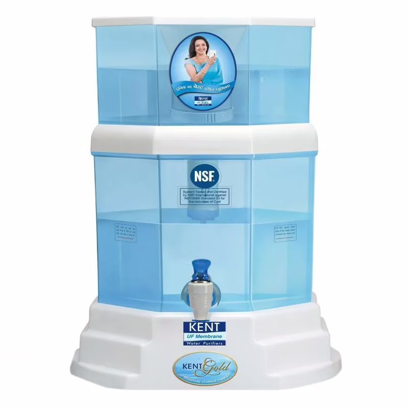 Kent 20Ltr GOLDARSENIC Gravity based UF Technology UF|Gravity Water Purifier