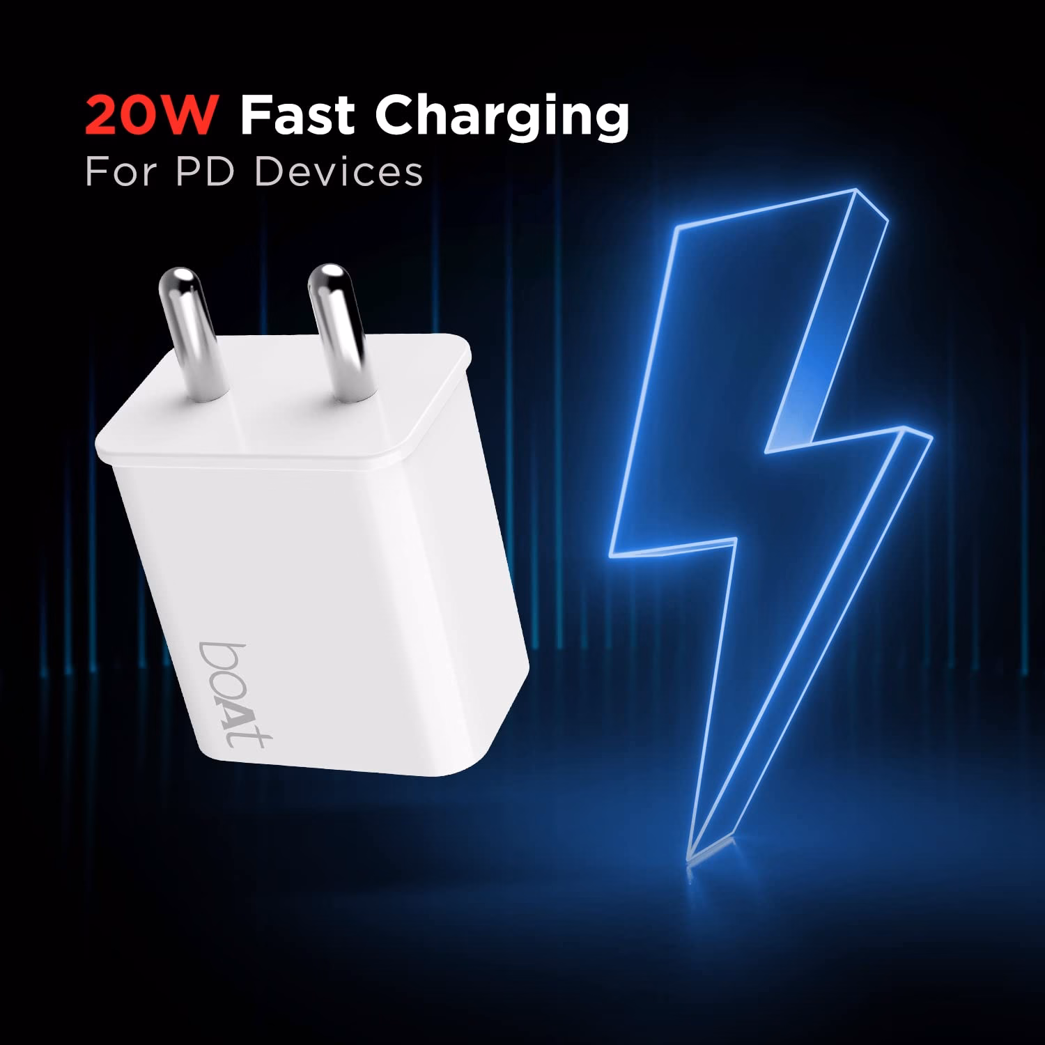boAt 20 W PD 5 A Mobile Charger??(White) - Image 3