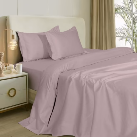 Seasons Cameo Rose Bedsheet for Double Bed & 2 Pillow Covers
