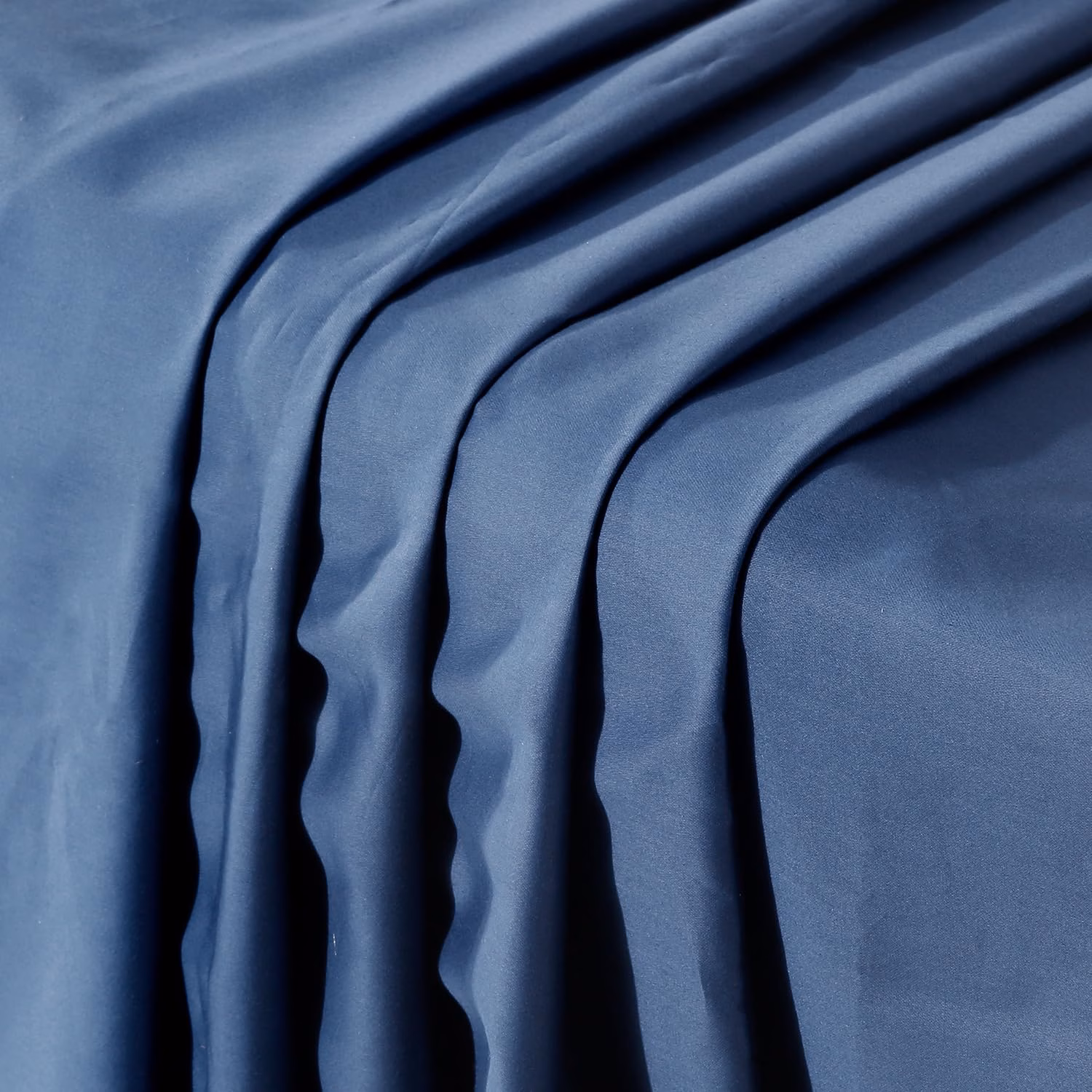 Seasons Mid Blue Bedsheet for Double Bed & 2 Pillow Covers - Image 4