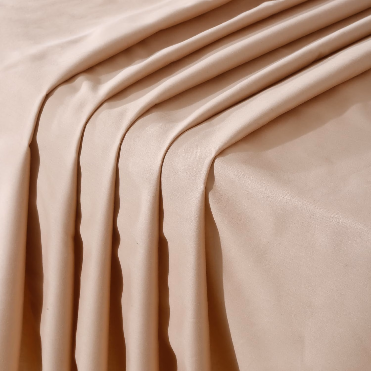 Seasons Apricot Bedsheets for Single Bed & 1 Pillow Covers - Image 3