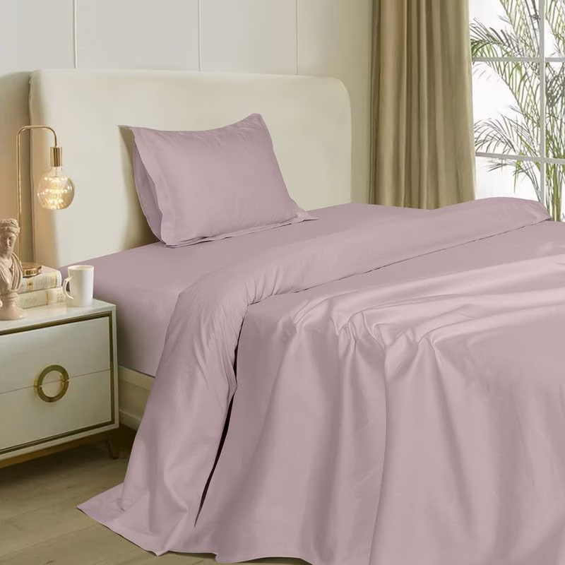 Seasons Cameo Rose Bedsheets for Single Bed & 1Pillow Covers