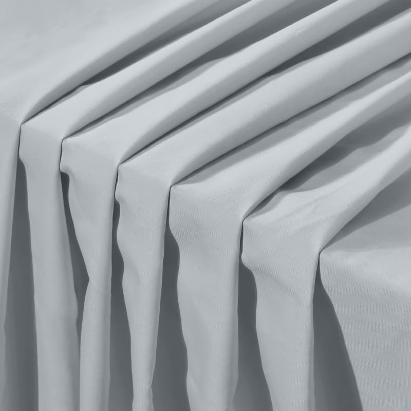 Seasons Slate Blue Bedsheets for Single Bed & 1Pillow Covers - Image 3