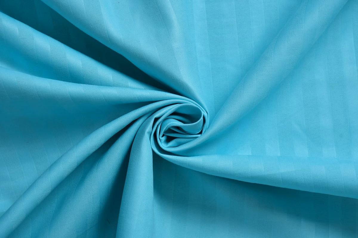 Seasons Single Aqua Green Colour Bedsheet with 1Pillow Cover - Image 3