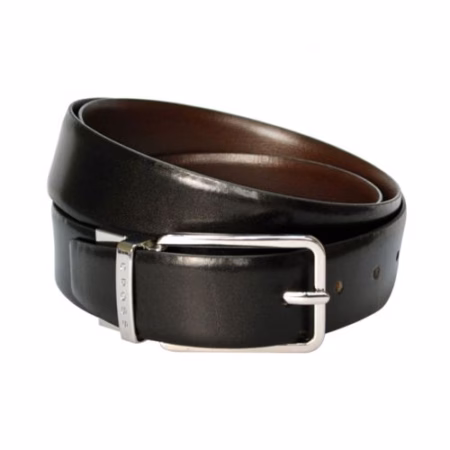 Black Leather Formal Belts