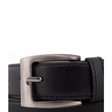 Black Leather Belt For Men