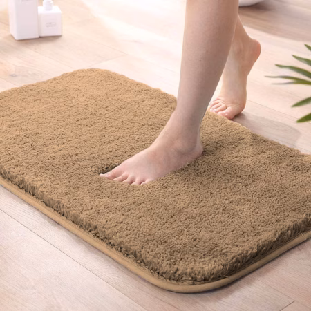 Seasons Bath Mat for Bathroom, Gold, Pack of 1