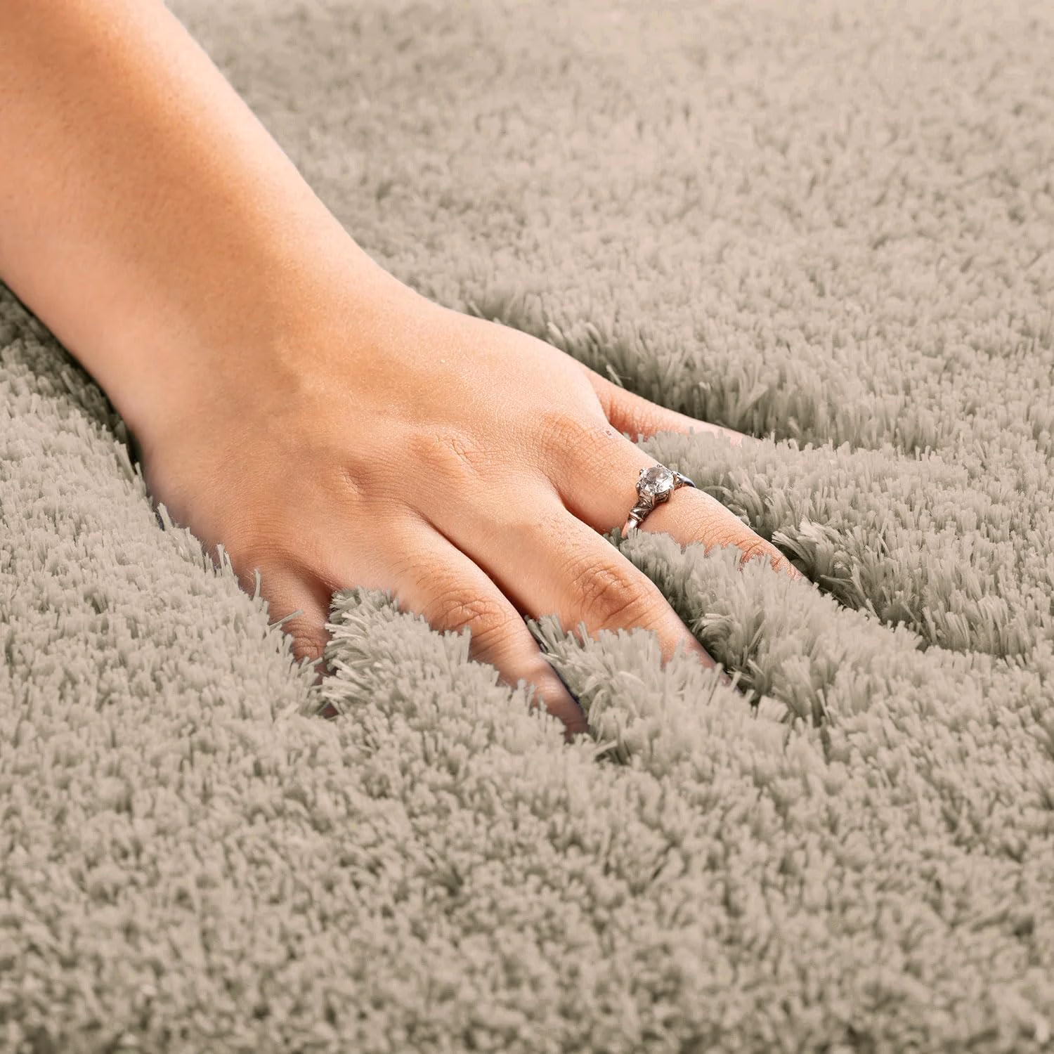 Seasons Bath Mat for Bathroom, Door, Beige,Pack of 1 - Image 4