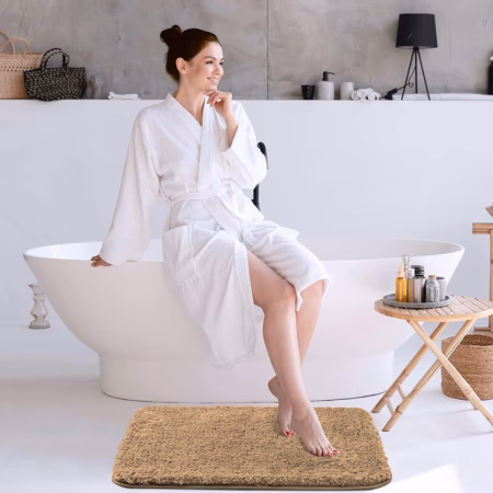 Seasons Bath Mat for Bathroom, Gold,Pack of 1