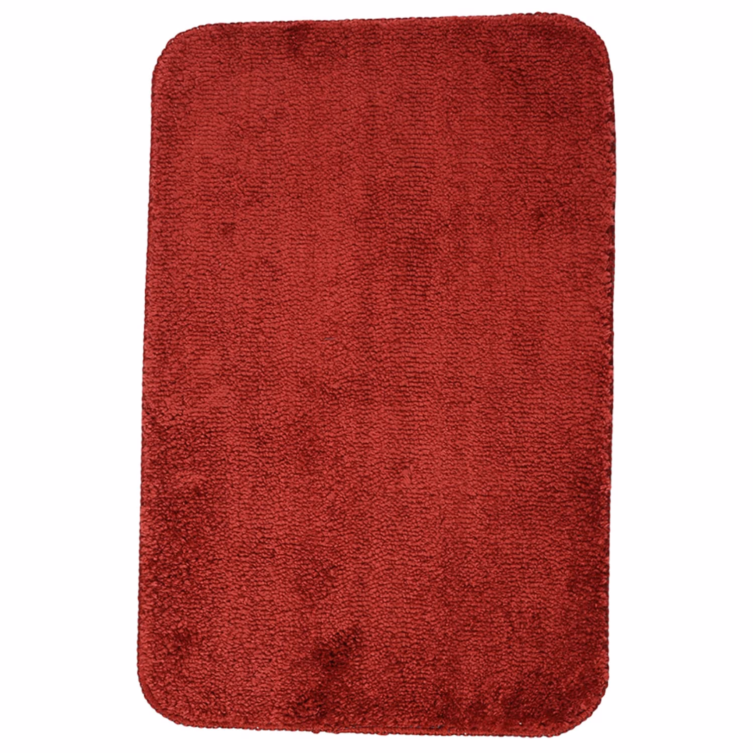 Seasons Microfiber Anti-Skid Bath Mat Pack of 2,Red - Image 4