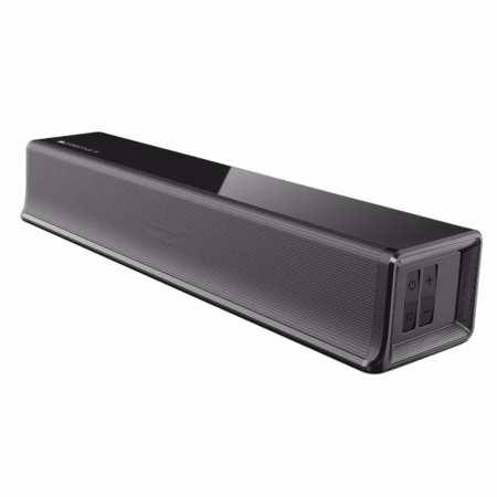 ZEBRONICS JUKE BAR 1500 Wireless portable Mini soundbar,mSD, AUX, LED Indicator 20 W Bluetooth Soundbar (Black, 2.0 Channel)
